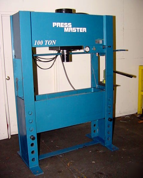 100TN h-frame hydraulic press, pressmaster 10