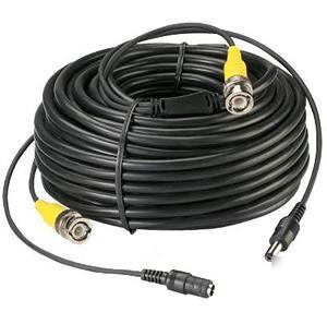 25' camera bnc & power all-in-one cable