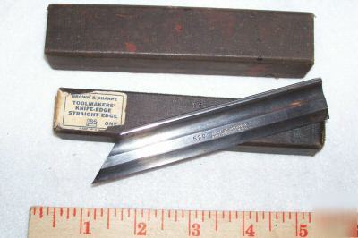Brown & sharpe #530 straight knife edge 4 1/2