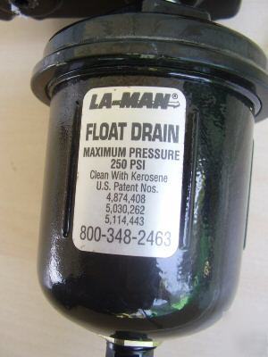 La man 50SCFM extractor/dryer filter w/gauges & drain