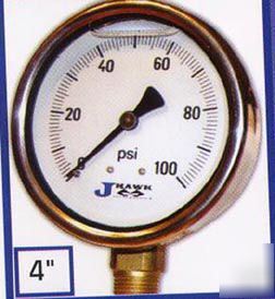 Pressure gauge liquid filled, 4