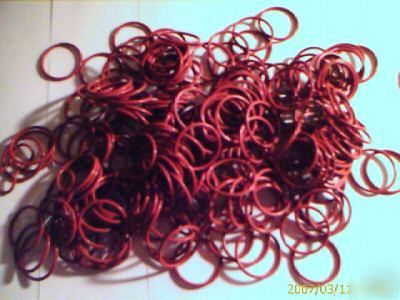 Silcone rubber orings size 030 25 pc oring