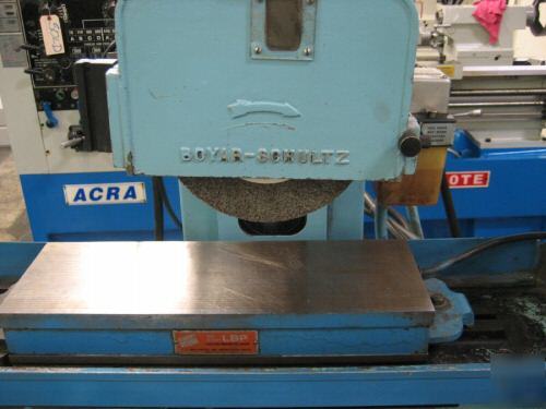 Boyer shultz 2A618 surface grinder, automatic