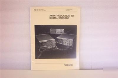 Manual literature for tektronix 2000 serie oscilloscope