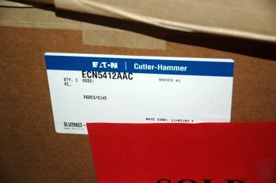 New cutler hammer size 1 pump panel ECN5412AAC 