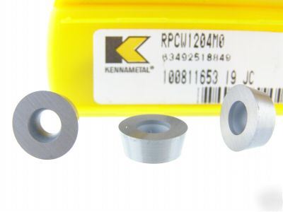 100 kennametal rpcw 1204MO K8735 carbide inserts O133