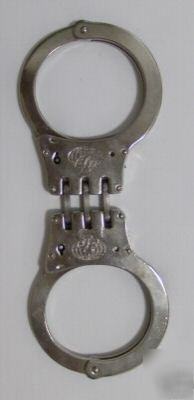 Fbipal e-z grab triple hinge handcuff case kc (bw)