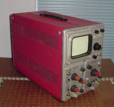 Tektronix 561A plugin dc-15 mhz oscilloscope 16725