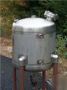 50 gallon stainless steel perry tank vessel