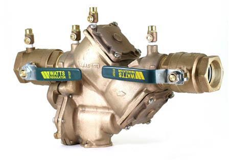 909QT 3/4 3/4 909QT backflow watts valve/regulator