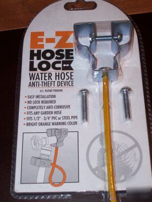 Hose lock / don't get your water hose stolen again 