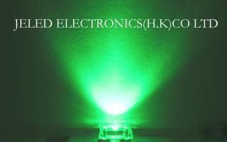 New 300X superflux green 3MM r/h led lamp 15,000MCD fs