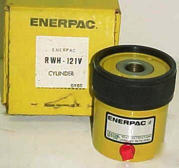 New enerpac hydraulic clamping cylinder rwh - 121 - v 