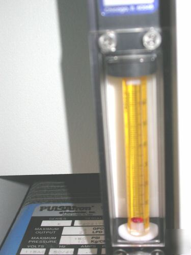 Pulsatron pulsafeeder series e with flowmeter