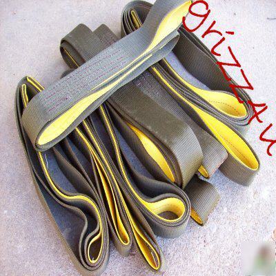 Strap sling lifting choker strapping 6 straps set (-Â¿â€¢)