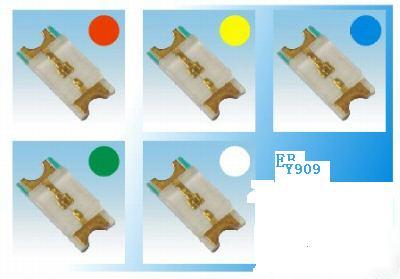 20X 1206 smd red/yellow/white/blue/green led
