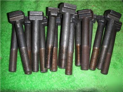 4 milling machine forged hold down t slot bolt tee 5/8