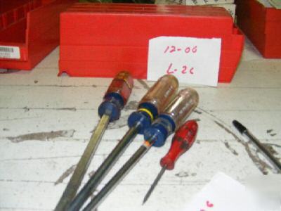 4 pcs screwdrivers 