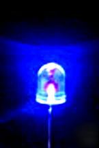 100 *6000MCD 5MM blue leds lamp ultra bright