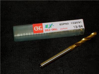 13/64 osg high performance gold drill limited supply 