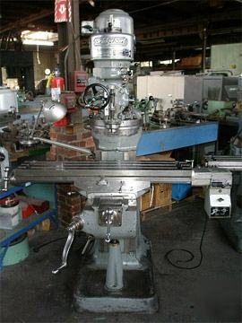 Bridgeport â€œjâ€ head vertical milling machine 