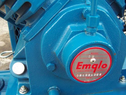 Emglo 3 hp h duty electric portable compressor 13.8 cfm