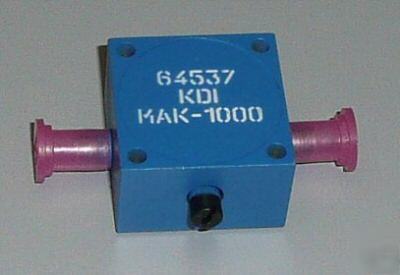 Kdi varable attenuator dc - 1,000 mhz 50 ohm sma 