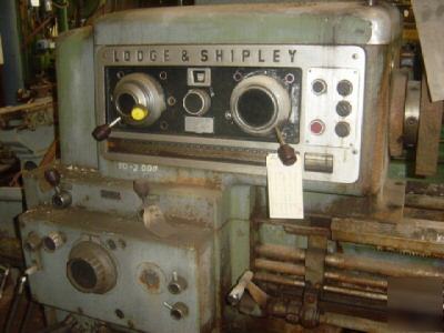 Lodge & shipley engine lathe 20