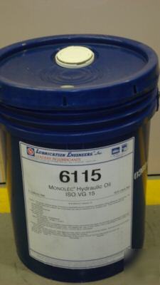 Lubrication engineers 6115 monolec hydraulic oil