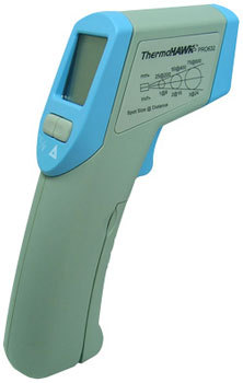 New thermohawk 632 infrared non contact thermometer 