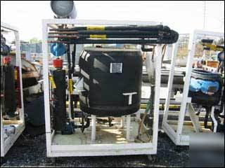 100 gal pfaudler glass lined reactor body, 100/150#-223