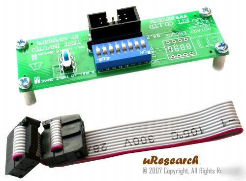 8-dip switch microcontroller interface basic stamp pic