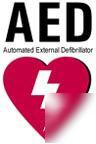 Automated external defribrillator (a.e.d.) video dvd