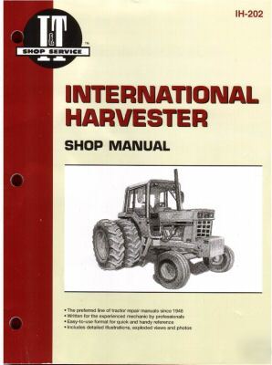 International 684 thru 1586 tractor workshop manual