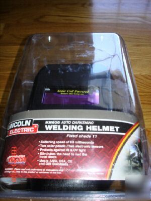Lincoln electric welding helmet KH605 auto darkening