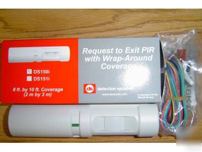 New bosch motion sensor DS150IV/vrequest to exit pir / 