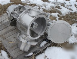 Used: young rotary valve, size 8, model 8CA-hc, 316 sta