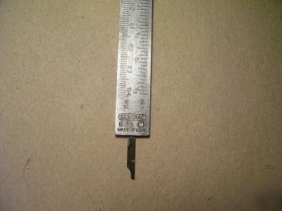 Vintage general vernier inch/metric caliper 