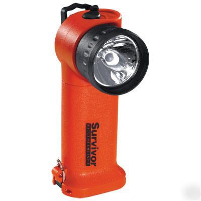 New streamlight flashlight survivor zone ii w/ charger 