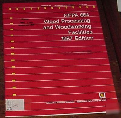 Nfpa standard wood processing woodworking facilities