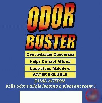 Odor buster - concentrated deodorizer - gallon size