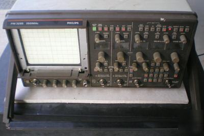 Philips 350MHZ oscilloscope pm 3295 for parts or repair
