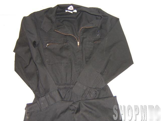 Pro-tuff black uniform coveralls size 48-34-33