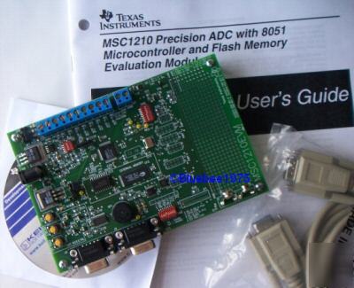 Ti-MSC1210EVM 8CH 24-bit adc-8051 flash microcontroller