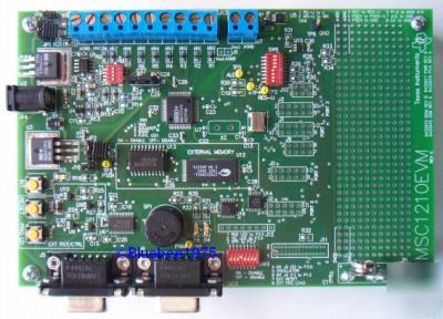 Ti-MSC1210EVM 8CH 24-bit adc-8051 flash microcontroller