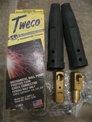 Tweco - cable connectors male/ female