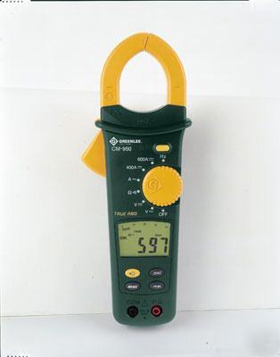Greenlee cm-950 600A ac/dc true rms clamp meter