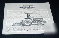 International harvester 385 utility tractor 35 pto hp