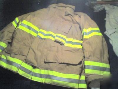 New fire dex pbi/kevlar matrix firefighter turnout coat 