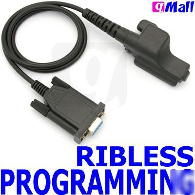 Ribless programming cable for motorola HT1000 XTS3000